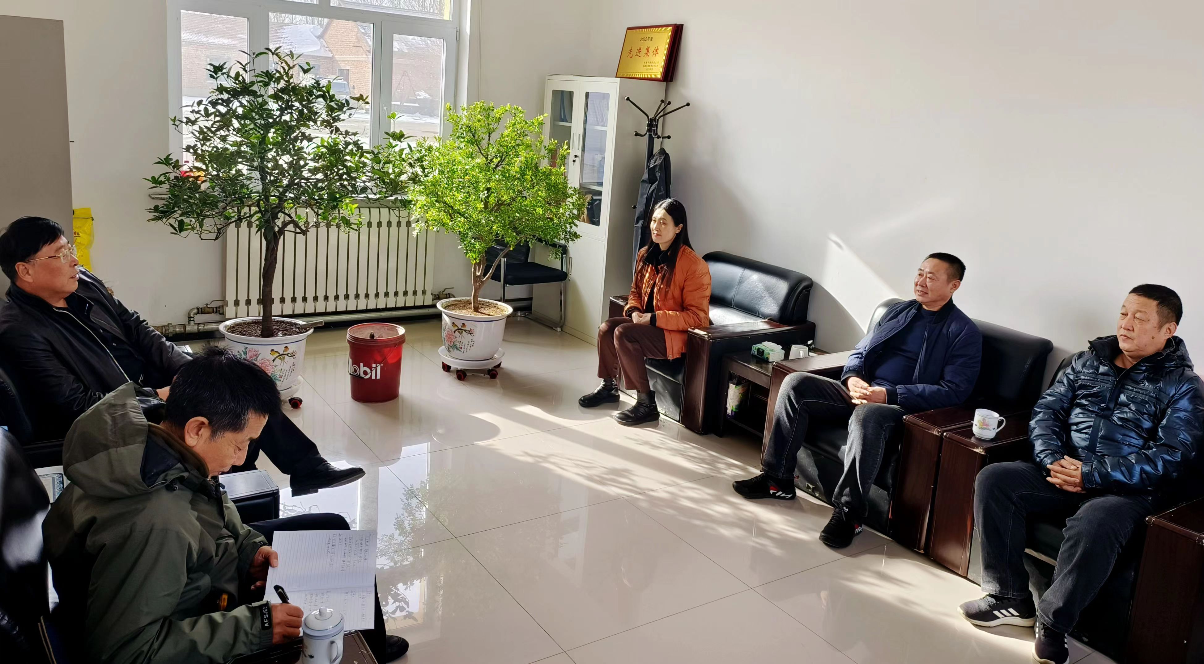 平煤投资公司领导深入基层检查调研(图2)