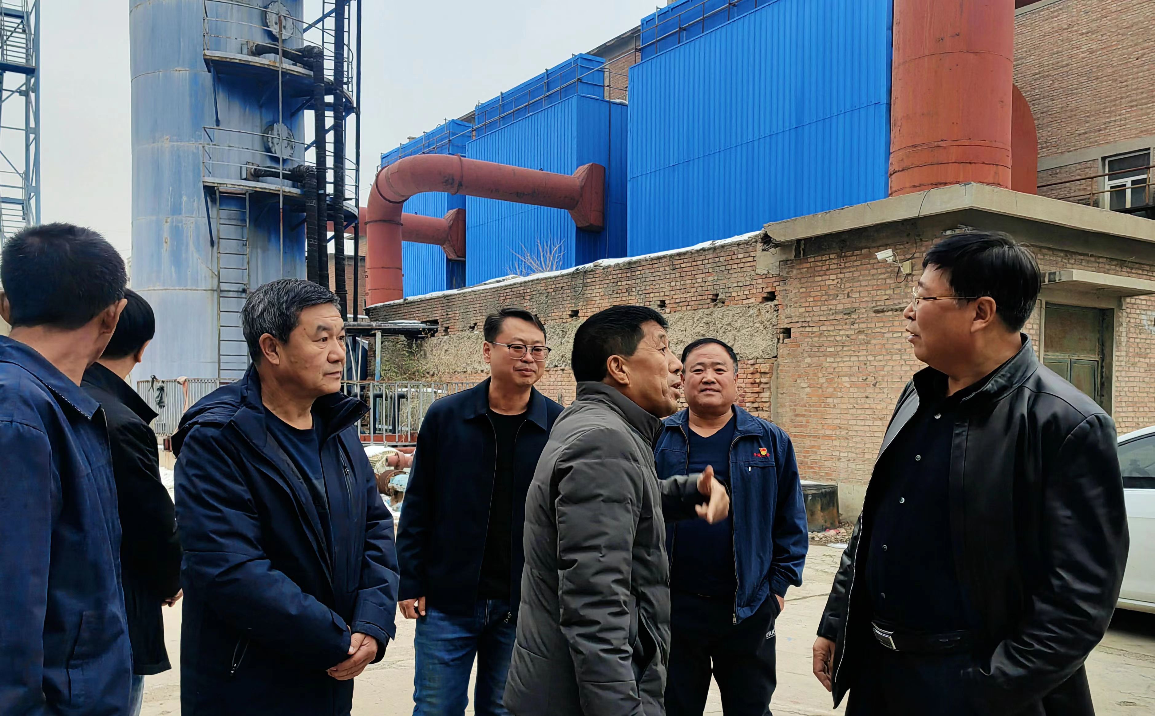 平煤投资公司领导深入基层检查调研(图1)