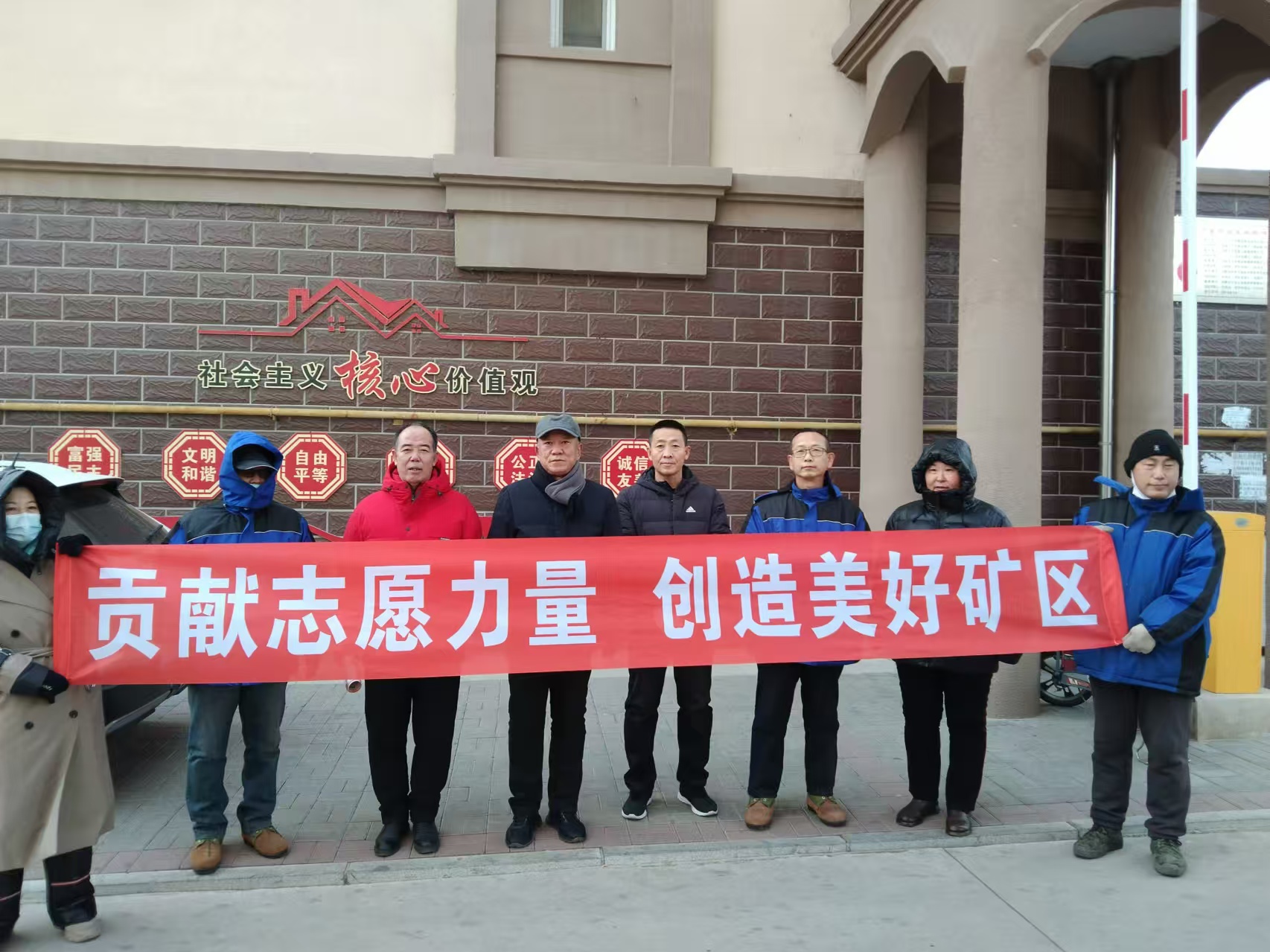 古山分公司党员积极参与社区“双报到”志愿服务助力消防安全宣传(图1)
