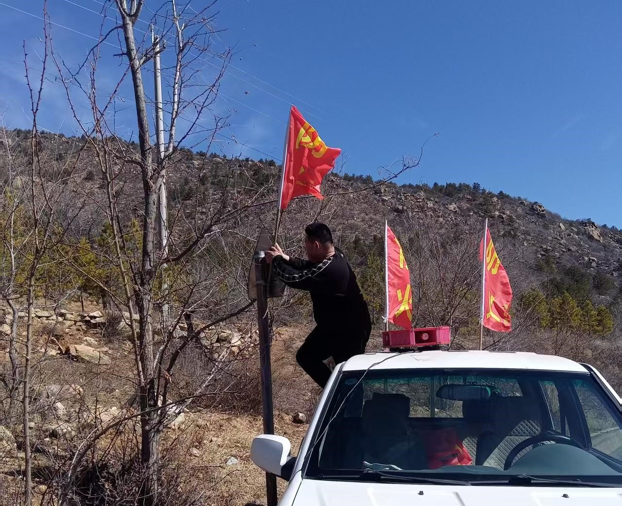 青山不语 防火有声(图2)