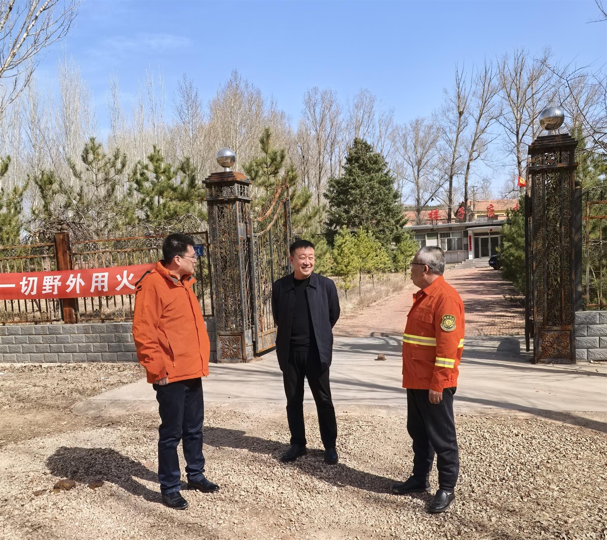 督导清明森林防火工作 筑牢绿色安全防线(图1)