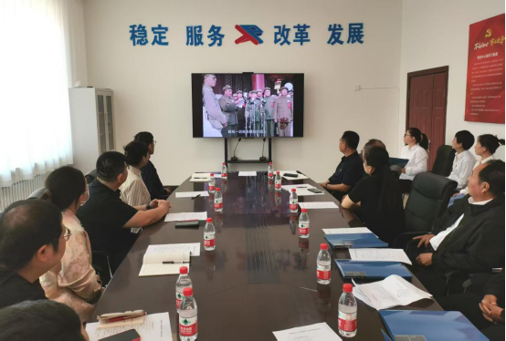 古山分公司党委与平庄东城街道开展“银辉映社区 共筑和谐梦”联合主题党日活动(图3)