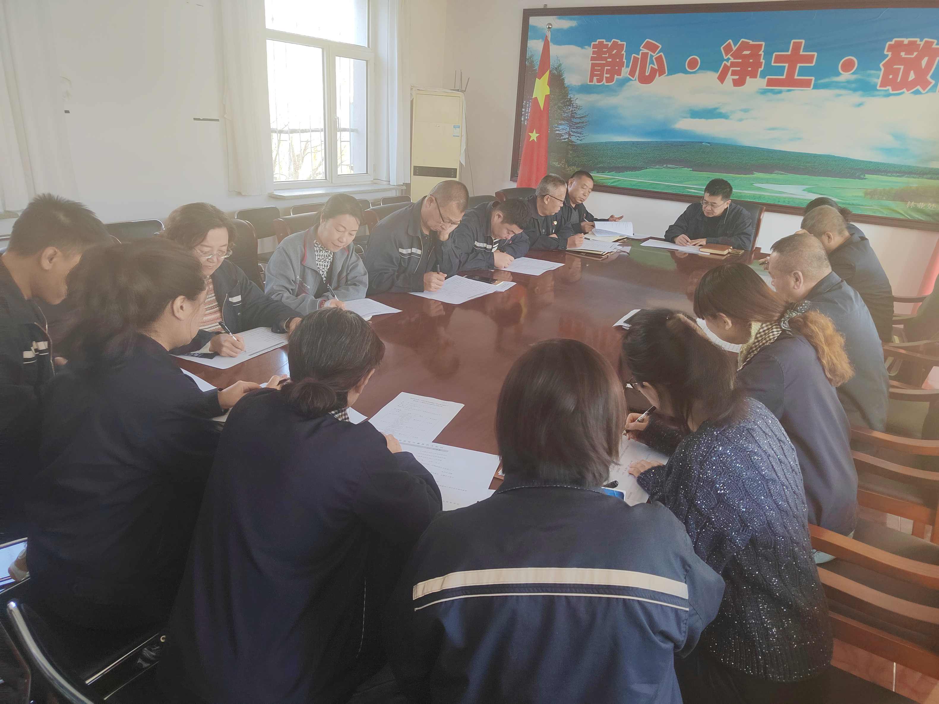 林业处开展“消防宣传月”森林防火知识答题活动(图1)