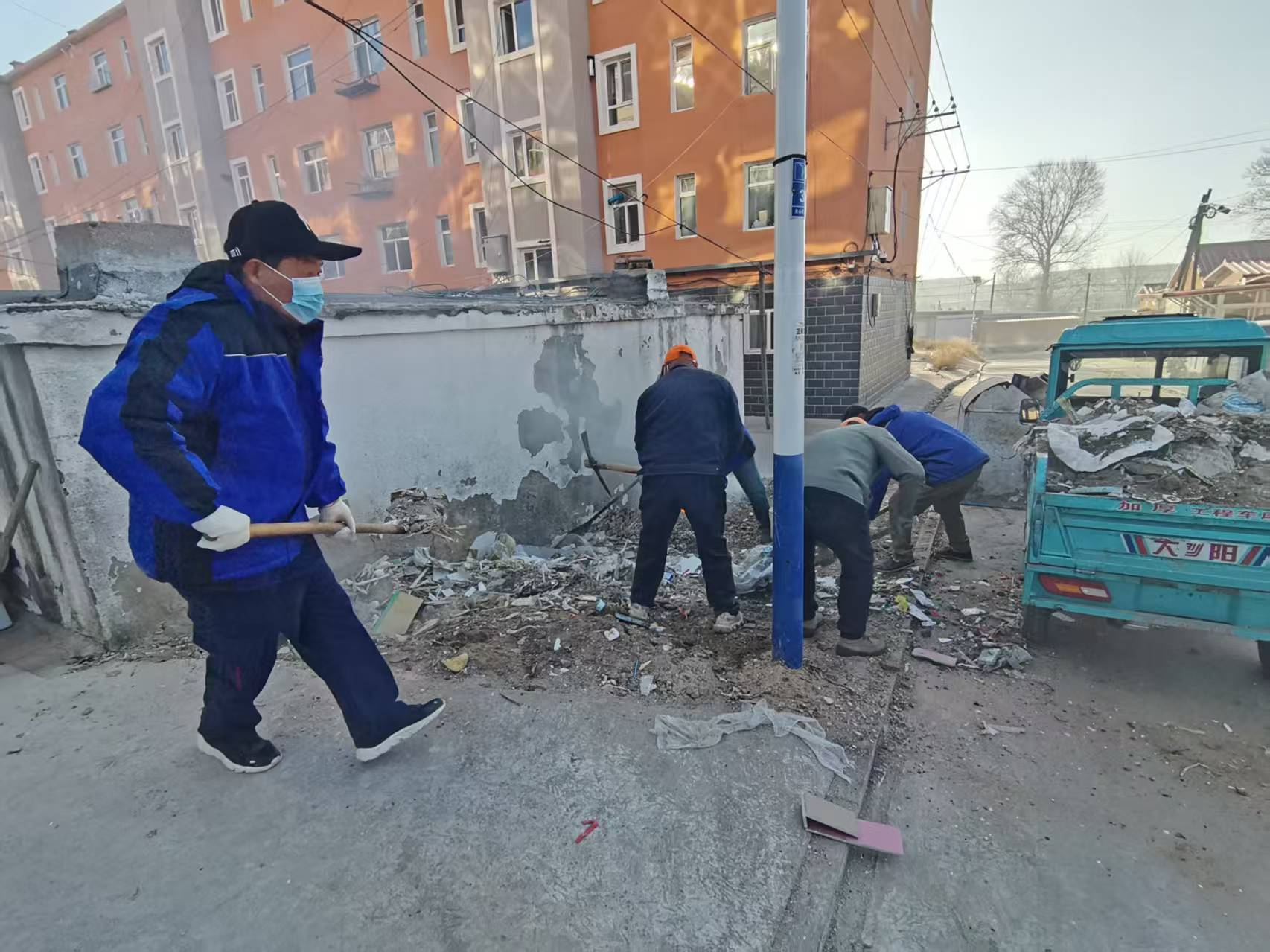 古山分公司物业管理中心开展环境整治专项行动(图2)