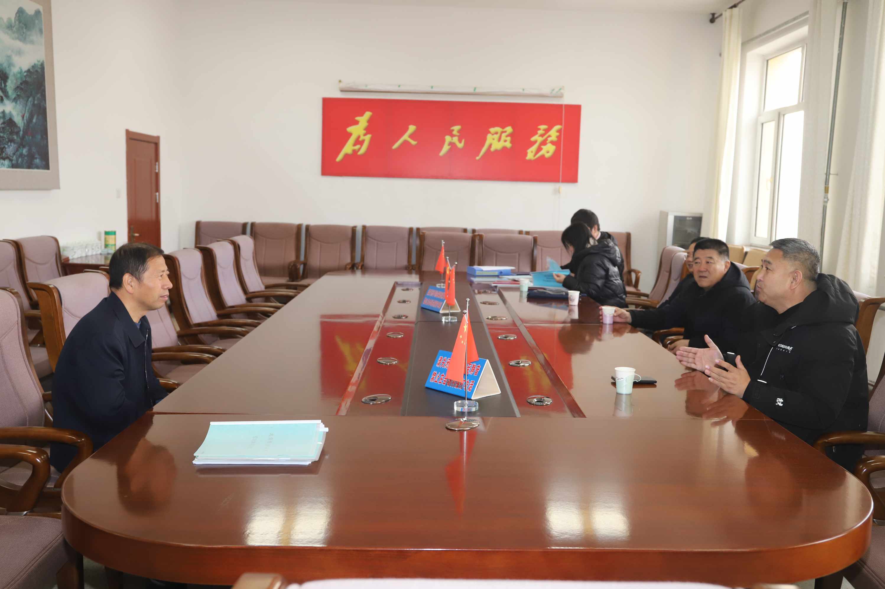 平煤投资公司信访办检查组深入元煤矿区物业检查指导信访工作(图1)