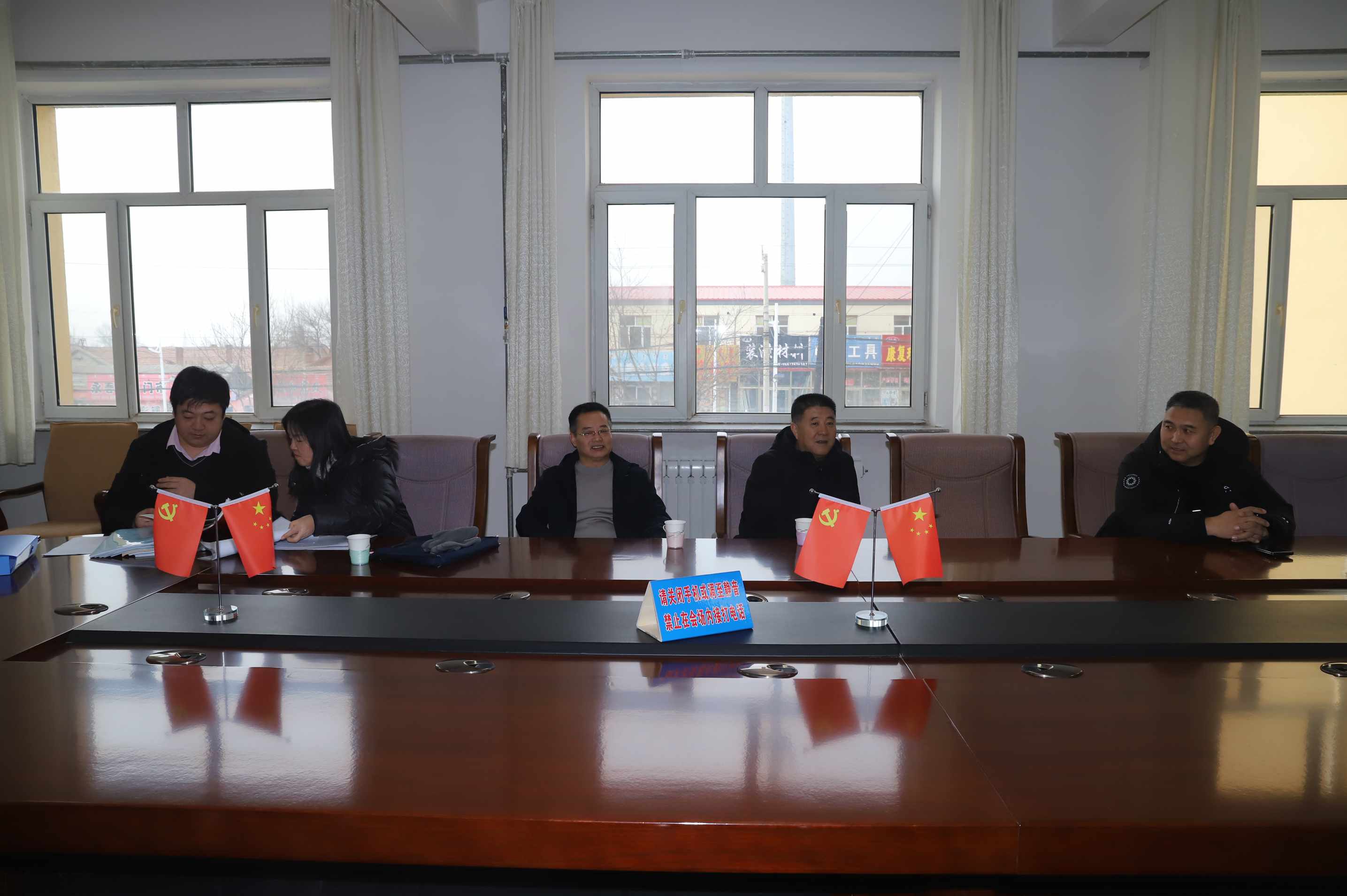 平煤投资公司信访办检查组深入元煤矿区物业检查指导信访工作(图2)