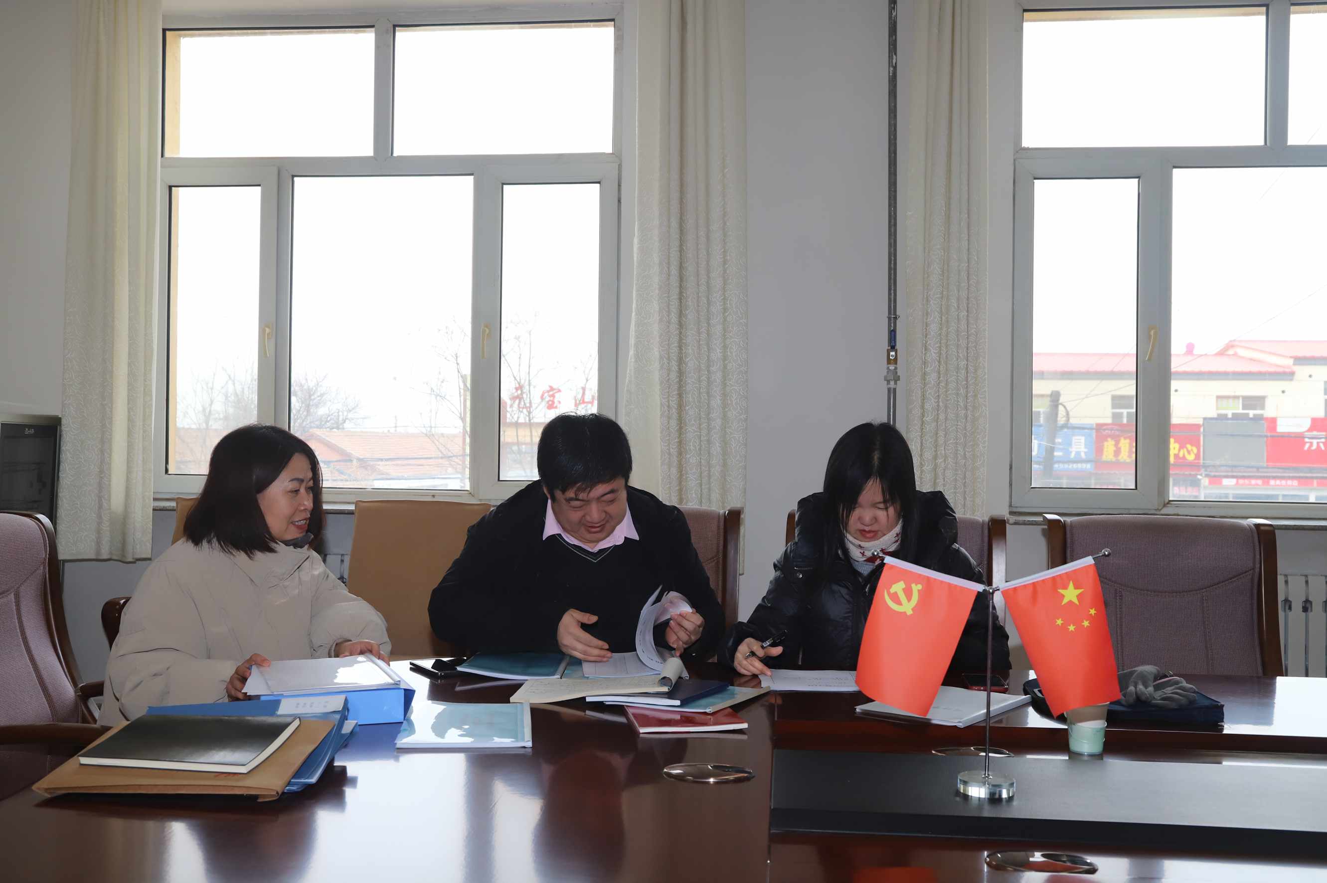 平煤投资公司信访办检查组深入元煤矿区物业检查指导信访工作(图3)