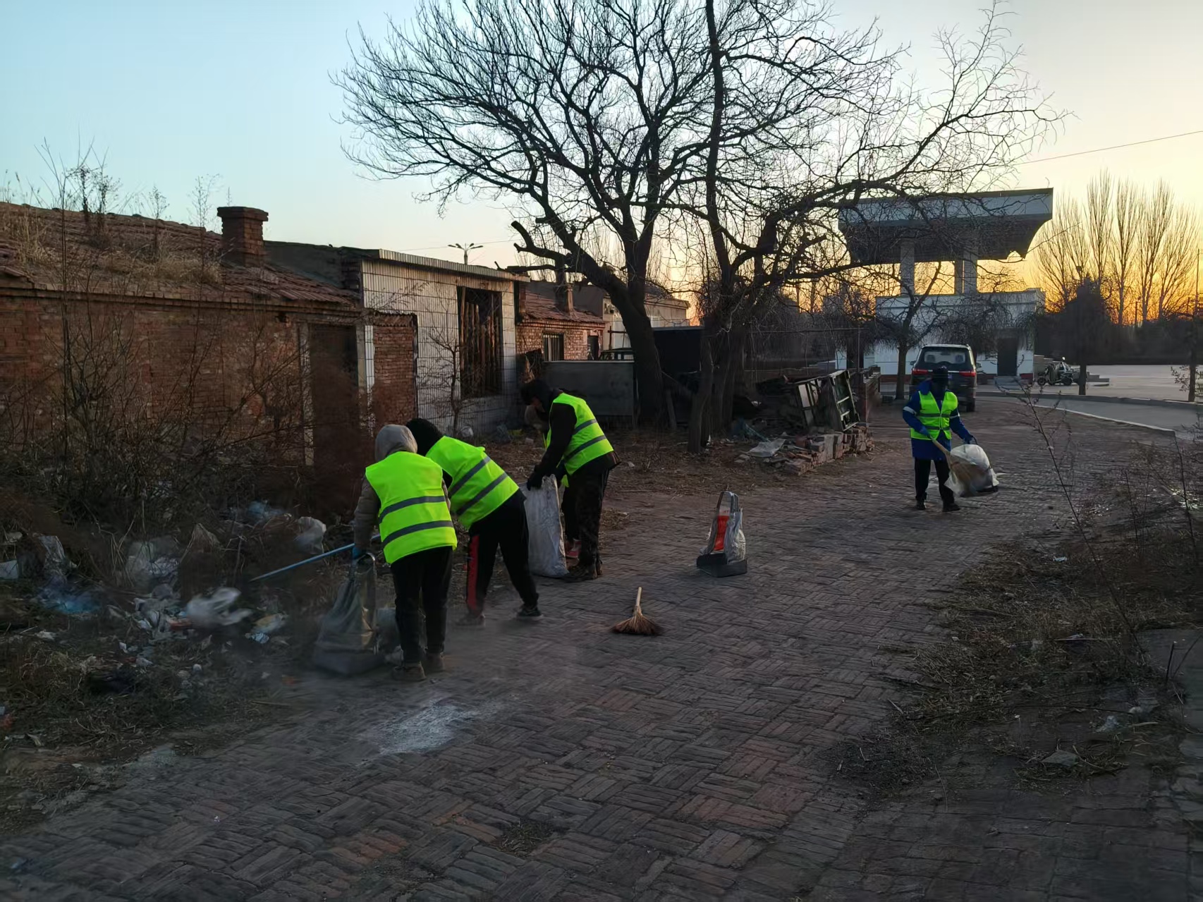 年末绿化清扫整治全面启动切实维护辖区人居环境(图2)