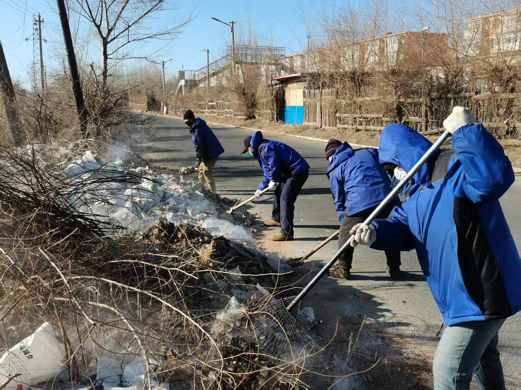 古山分公司物业管理中心完善规范环卫工作(图1)