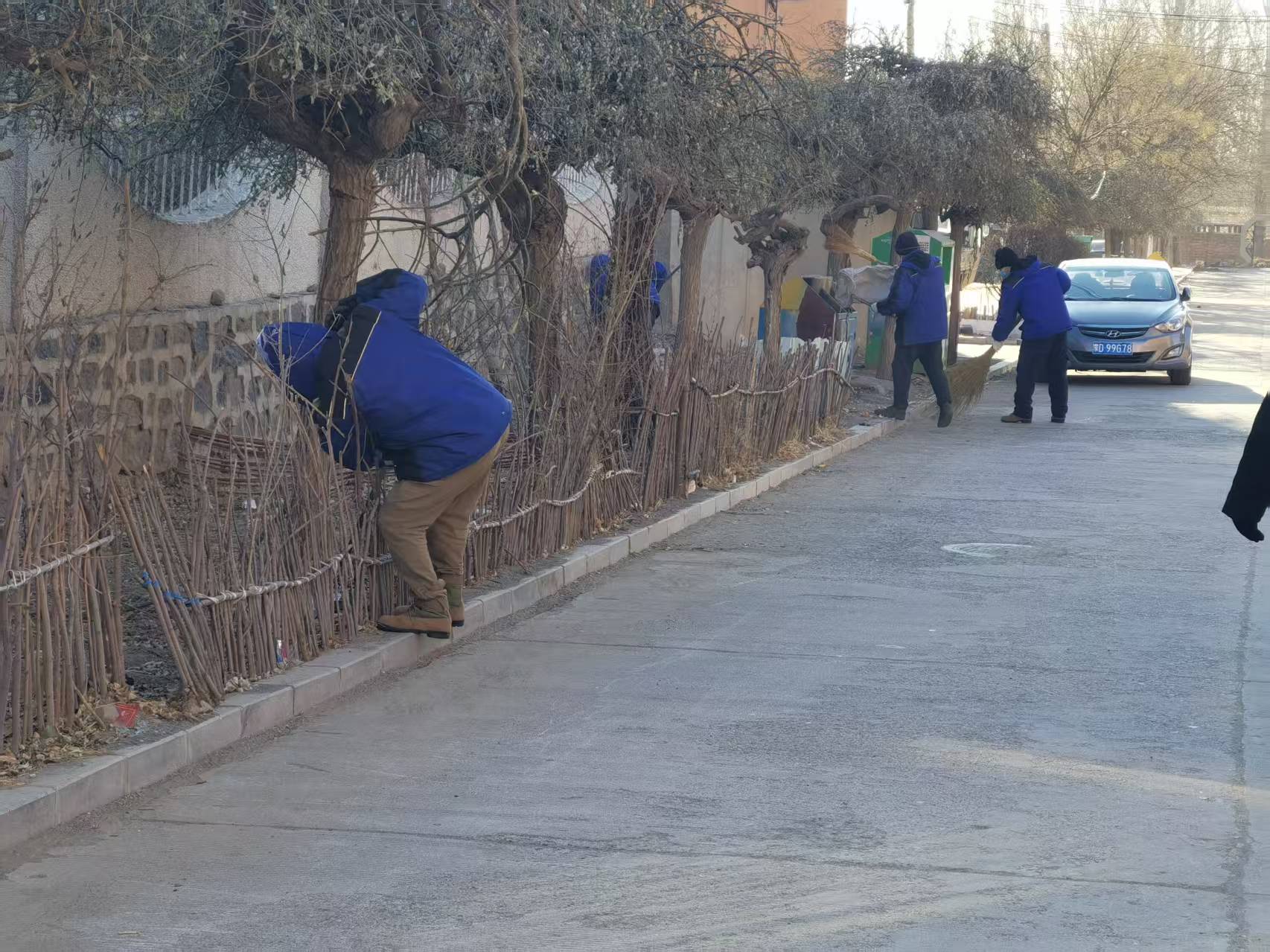 古山分公司物业管理中心完善规范环卫工作(图2)