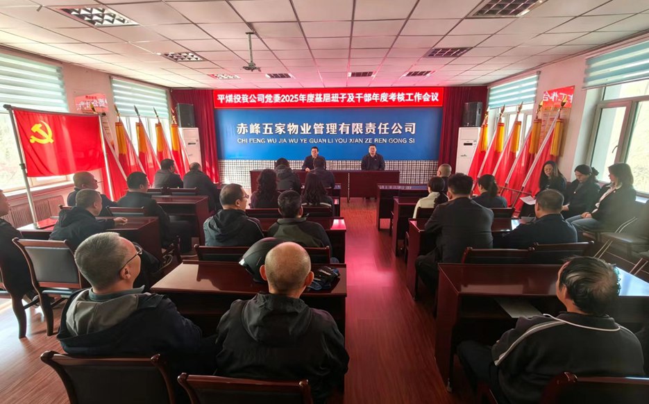 平煤投资公司党委开展基层班子及干部2025年度考核工作(图1)