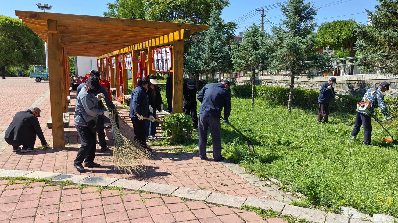 党旗领航践初心 志愿先锋迎华诞(图2)