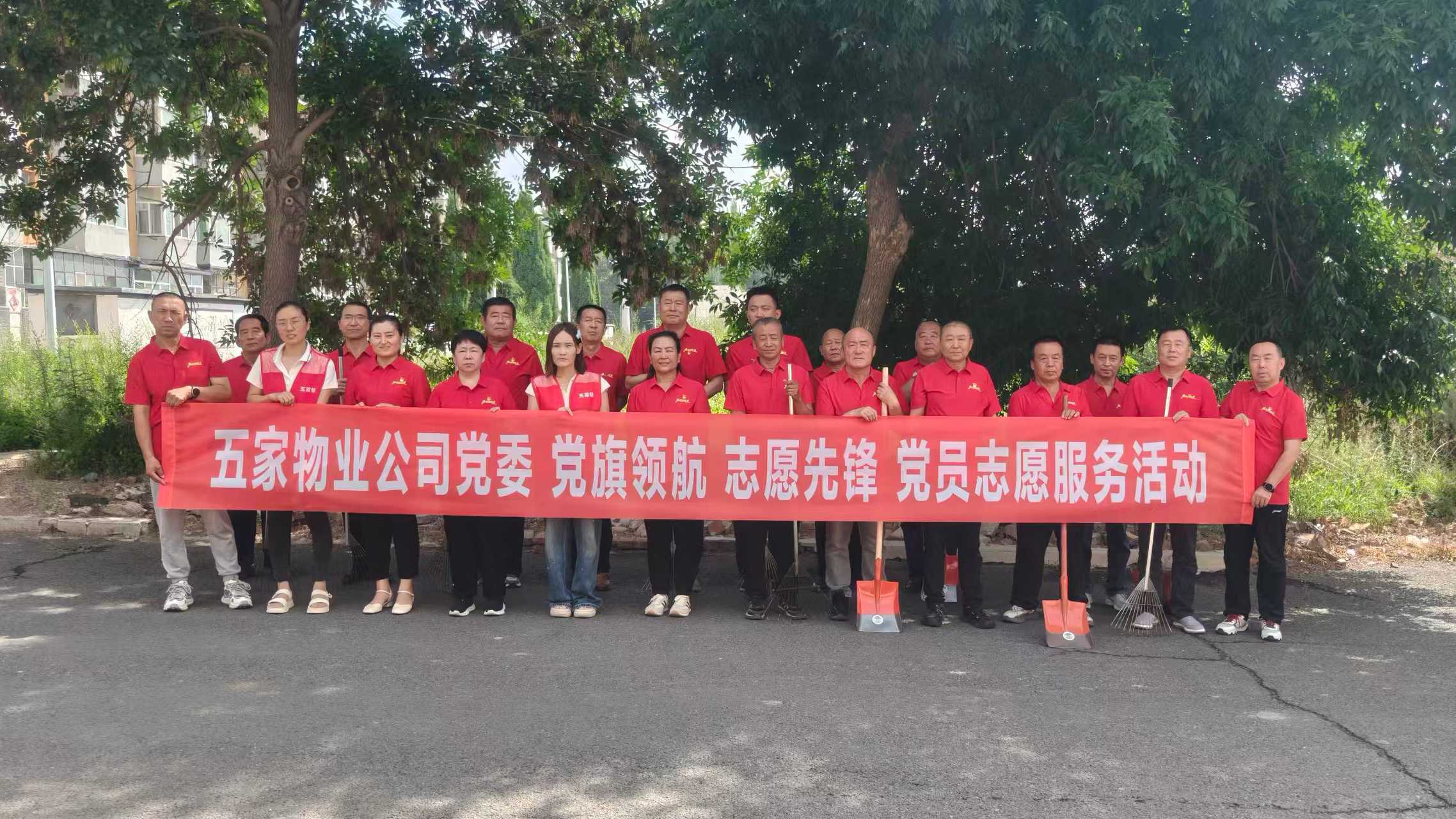 党旗领航 志愿先锋(图1) 党旗领航 志愿先锋(图1)